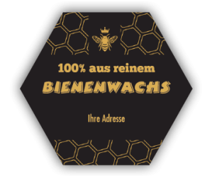 Artikelbild des Artikels “Kerzenetikett Polygon 2110 “