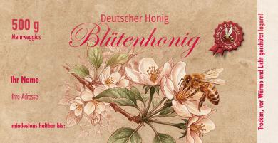Artikelbild des Artikels “Honigglas Etikett Motiv 570 “