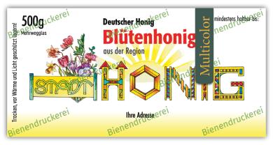 Artikelbild des Artikels “Honigglas Etikett Motiv 038 “