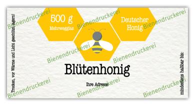 Artikelbild des Artikels “Honigglas Etikett Motiv 362 “