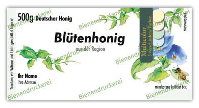 Artikelbild des Artikels “Honigglas Etikett Motiv 024 - Multicolor “