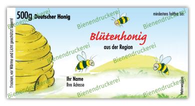 Artikelbild des Artikels “Honigglas Etikett Motiv 025 “