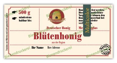 Artikelbild des Artikels “Honigglas Etikett Motiv 030 - Multicolor “
