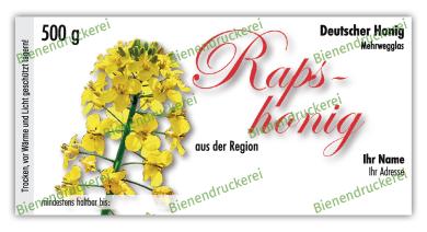 Artikelbild des Artikels “Honigglas Etikett Motiv 041 “