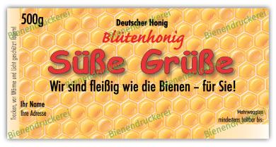 Artikelbild des Artikels “Honigglas Etikett Motiv 064 “