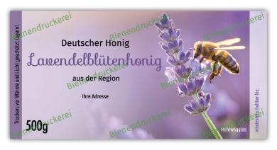 Artikelbild des Artikels “Honigglas Etikett Motiv 310 “