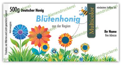 Artikelbild des Artikels “Honigglas Etikett Motiv 337 - Multicolor “