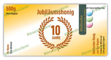 Artikelbild des Artikels “Honigglas Etikett Motiv 354 “