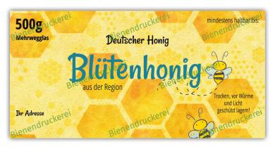 Artikelbild des Artikels “Honigglas Etikett Motiv 357 “