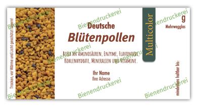 Artikelbild des Artikels “Honigglas Etikett Motiv 372 “