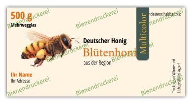 Artikelbild des Artikels “Honigglas Etikett Motiv 380 - Multicolor “
