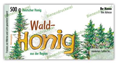 Artikelbild des Artikels “Honigglas Etikett Motiv 234 “