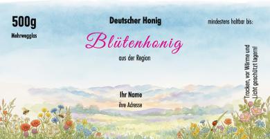 Artikelbild des Artikels “Honigglas Etikett Motiv 381 “