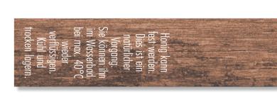 Artikelbild des Artikels “Gewährverschluss 280 Holz + Honig kann fest werden. “