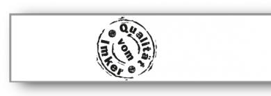 Gewährverschluss 052 weiß + Siegel 