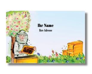 Artikelbild des Artikels “Imker Visitenkarten 0911 “