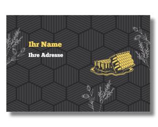 Imker Visitenkarten 0931 