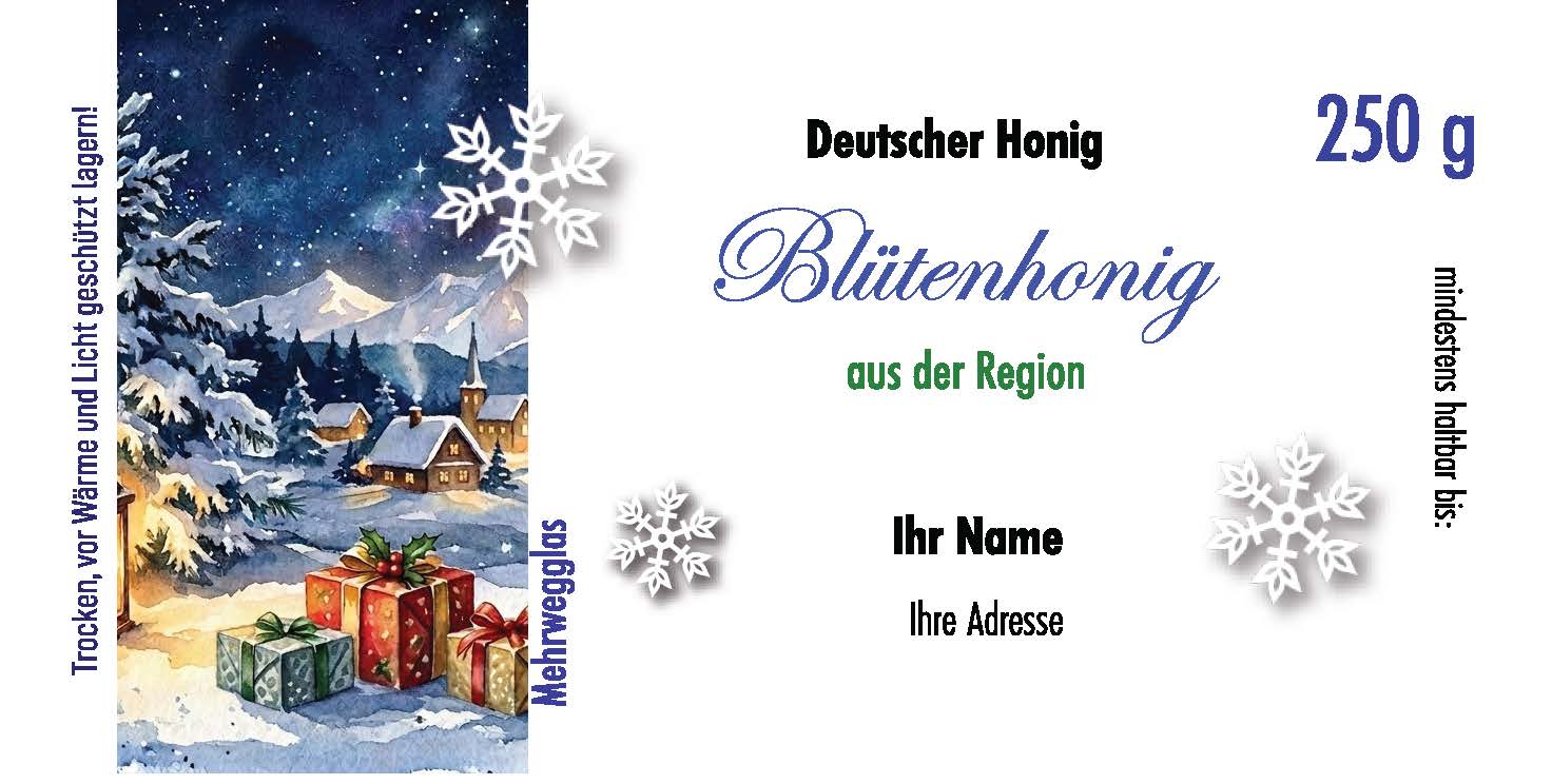 Artikelbild 1 des Artikels “Honigglas Etikett Motiv 221 “