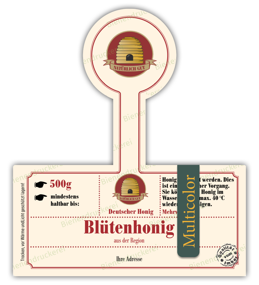 Artikelbild 1 des Artikels “Motiv 030 Siegeletikett - Multicolor “