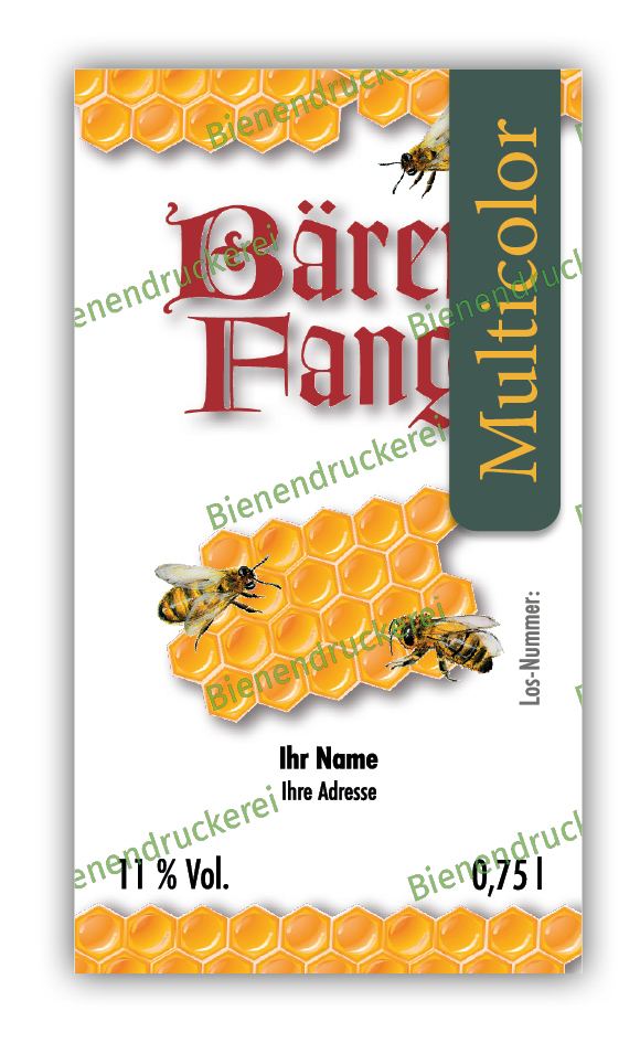 Artikelbild 1 des Artikels “Bärenfang-Etikett 2583 “