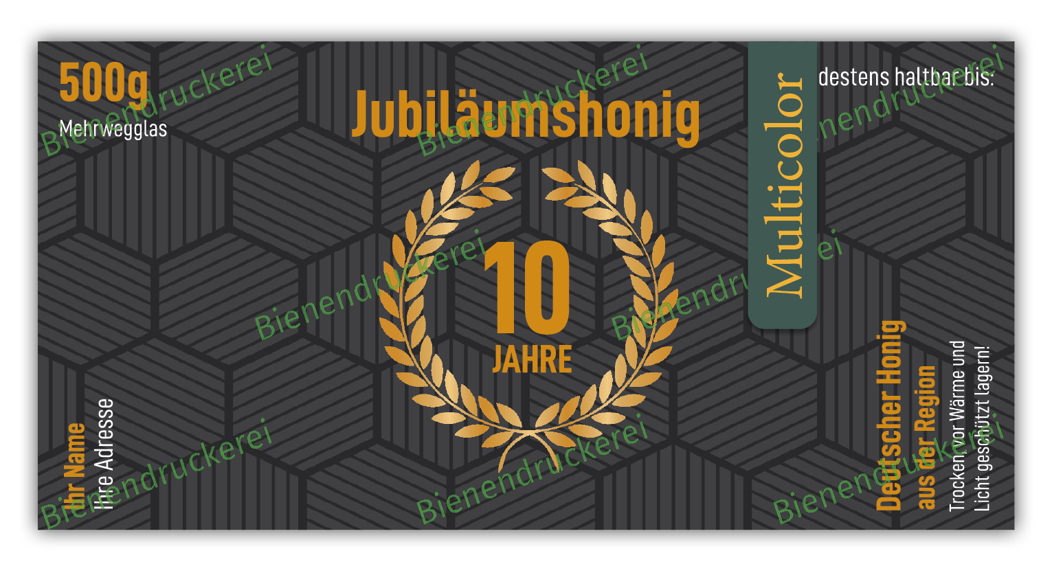 Artikelbild 1 des Artikels “Honigglas Etikett Motiv 353 “