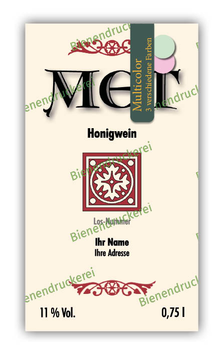 Artikelbild 1 des Artikels “Met-Etikett 0580 - Multicolor “