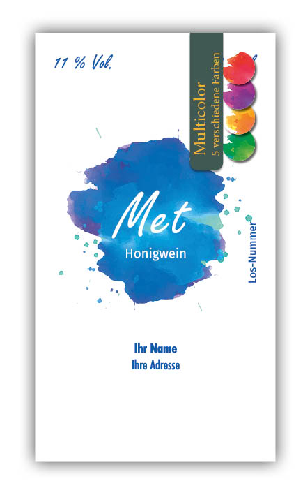 Artikelbild 1 des Artikels “Met-Etikett 0591 - Multicolor “