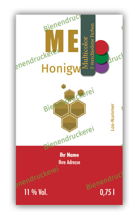 Artikelbild 1 des Artikels “Met-Etikett 0597 - Multicolor “