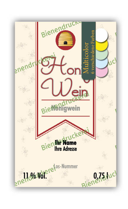 Artikelbild 1 des Artikels “Met-Etikett 3584 - Multicolor “