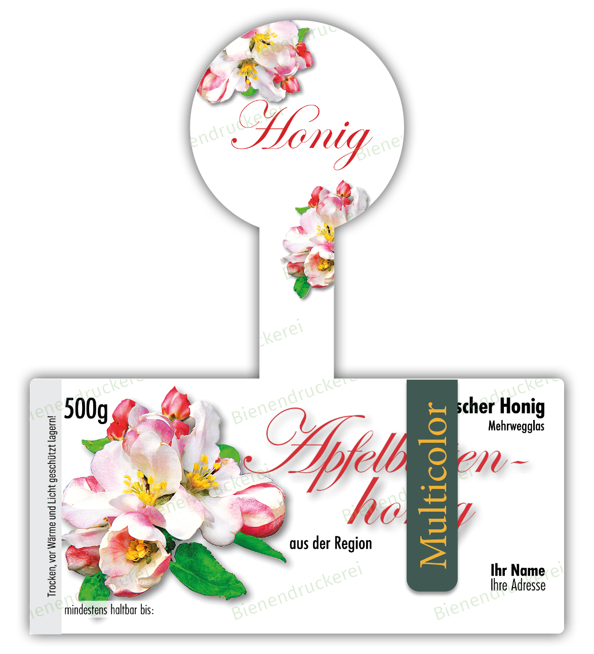 Artikelbild 1 des Artikels “Motiv 040 Siegeletikett - Multicolor “