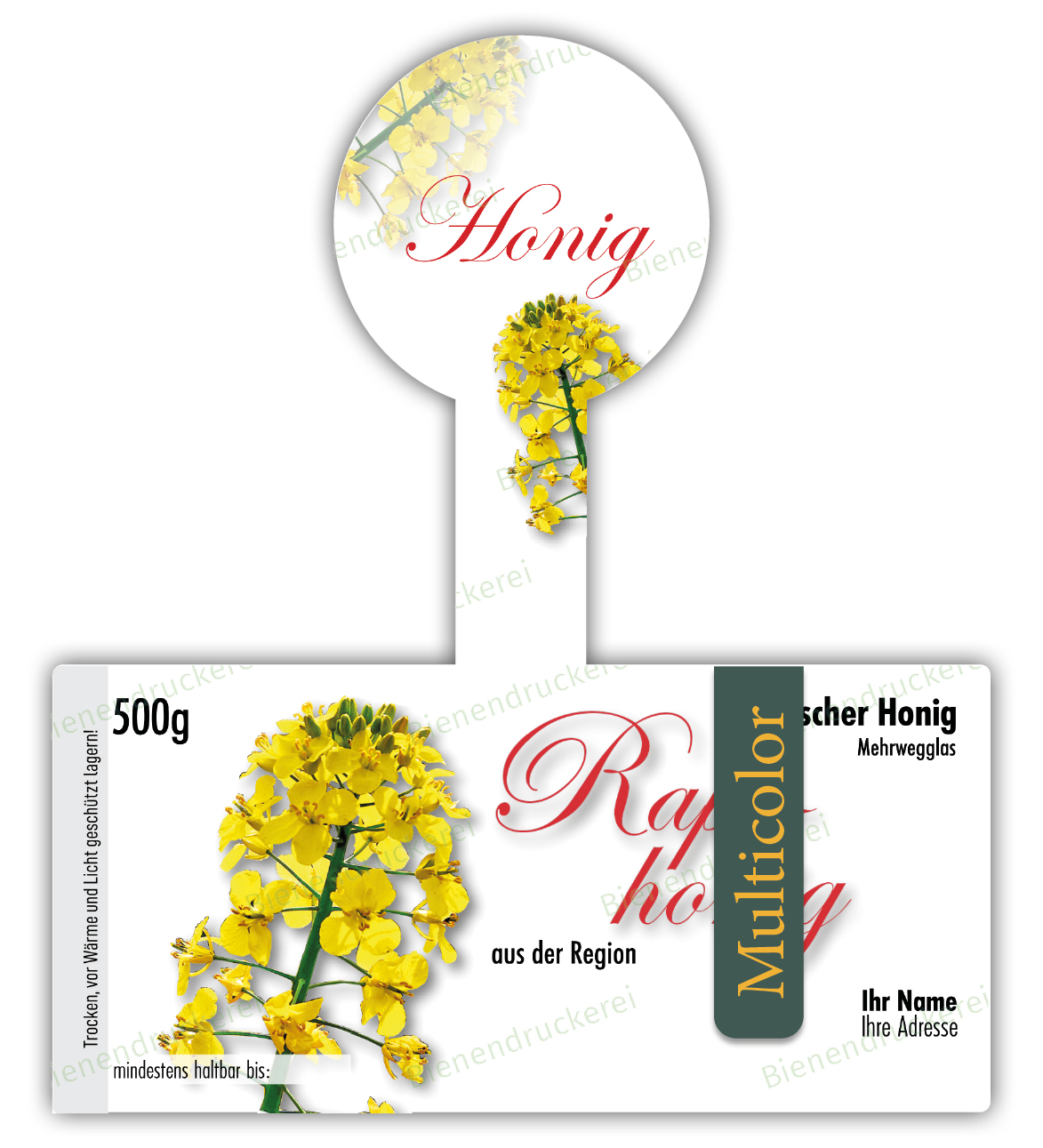 Artikelbild 1 des Artikels “Motiv 041 Siegeletikett - Multicolor “