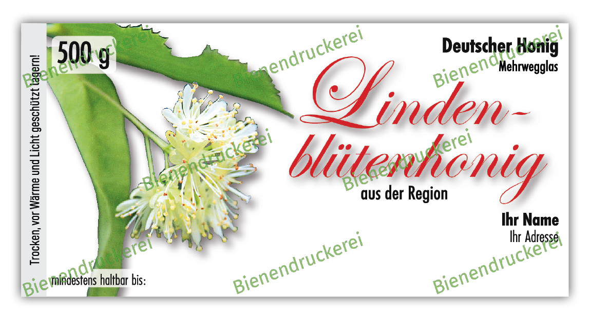 Artikelbild 1 des Artikels “Honigglas Etikett Motiv 045 “