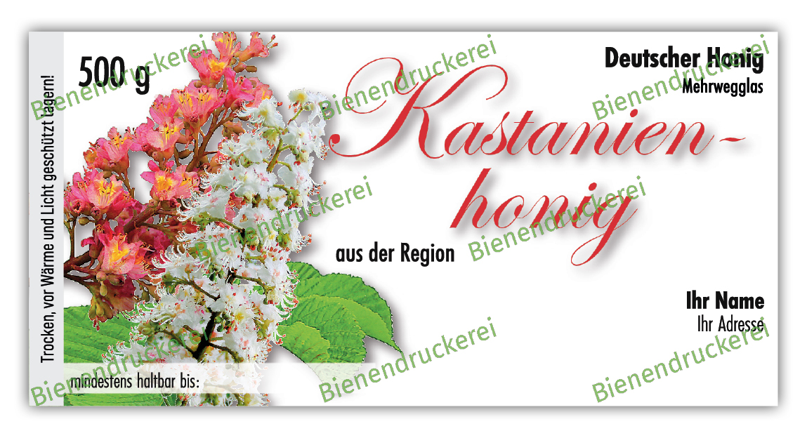 Artikelbild 1 des Artikels “Honigglas Etikett Motiv 049 “