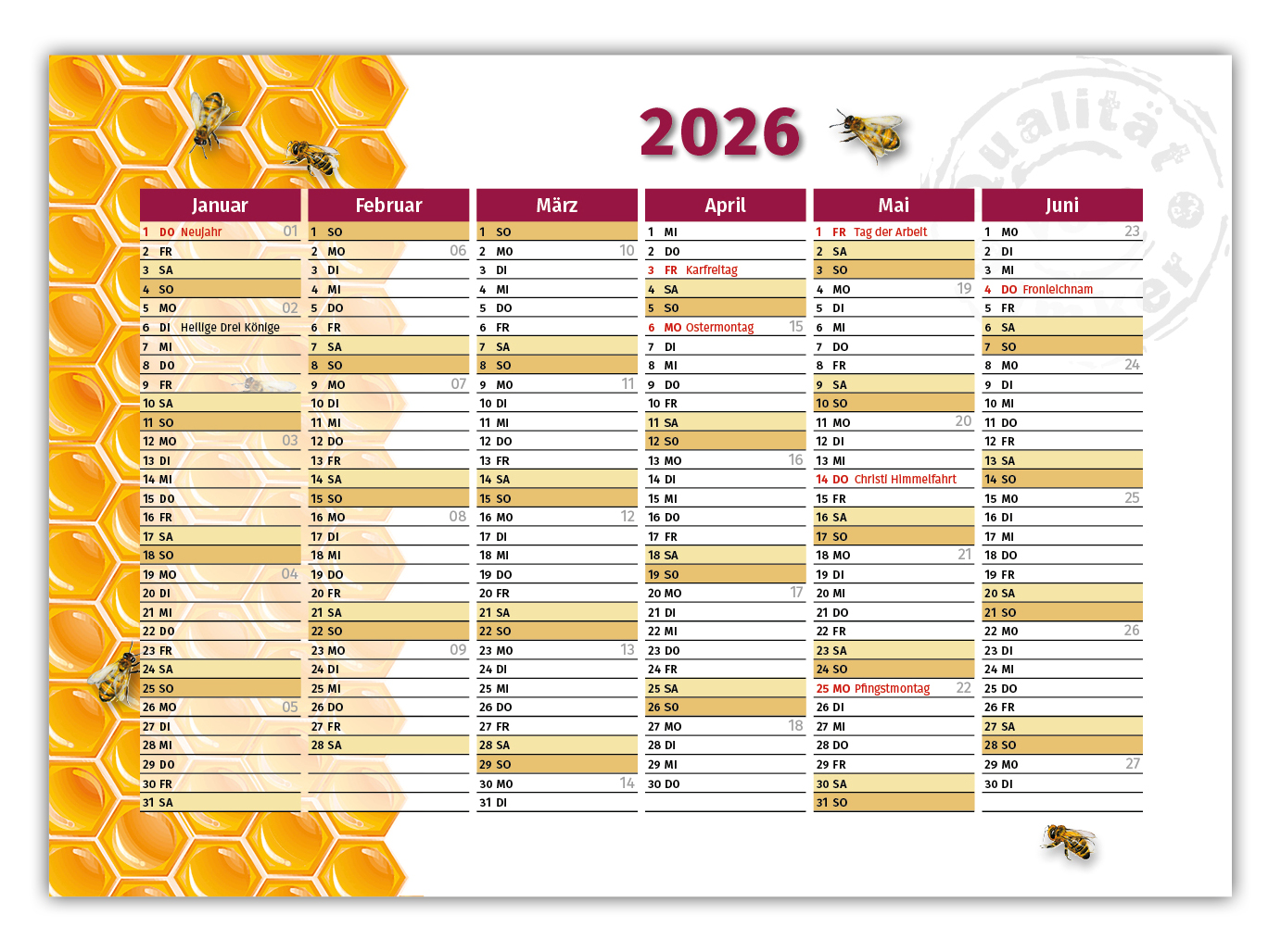 Artikelbild 1 des Artikels “Kalender 067 “