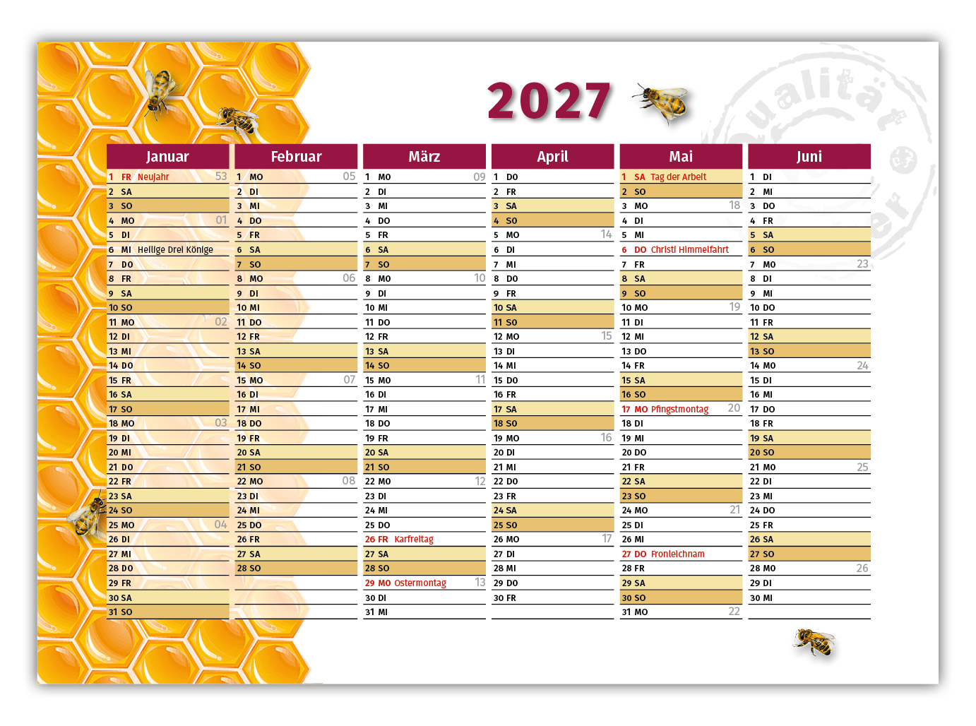 Artikelbild 1 des Artikels “Kalender 067 “