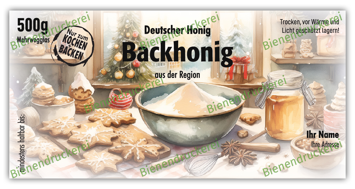 Artikelbild 1 des Artikels “Honigglas Etikett Motiv 339 “