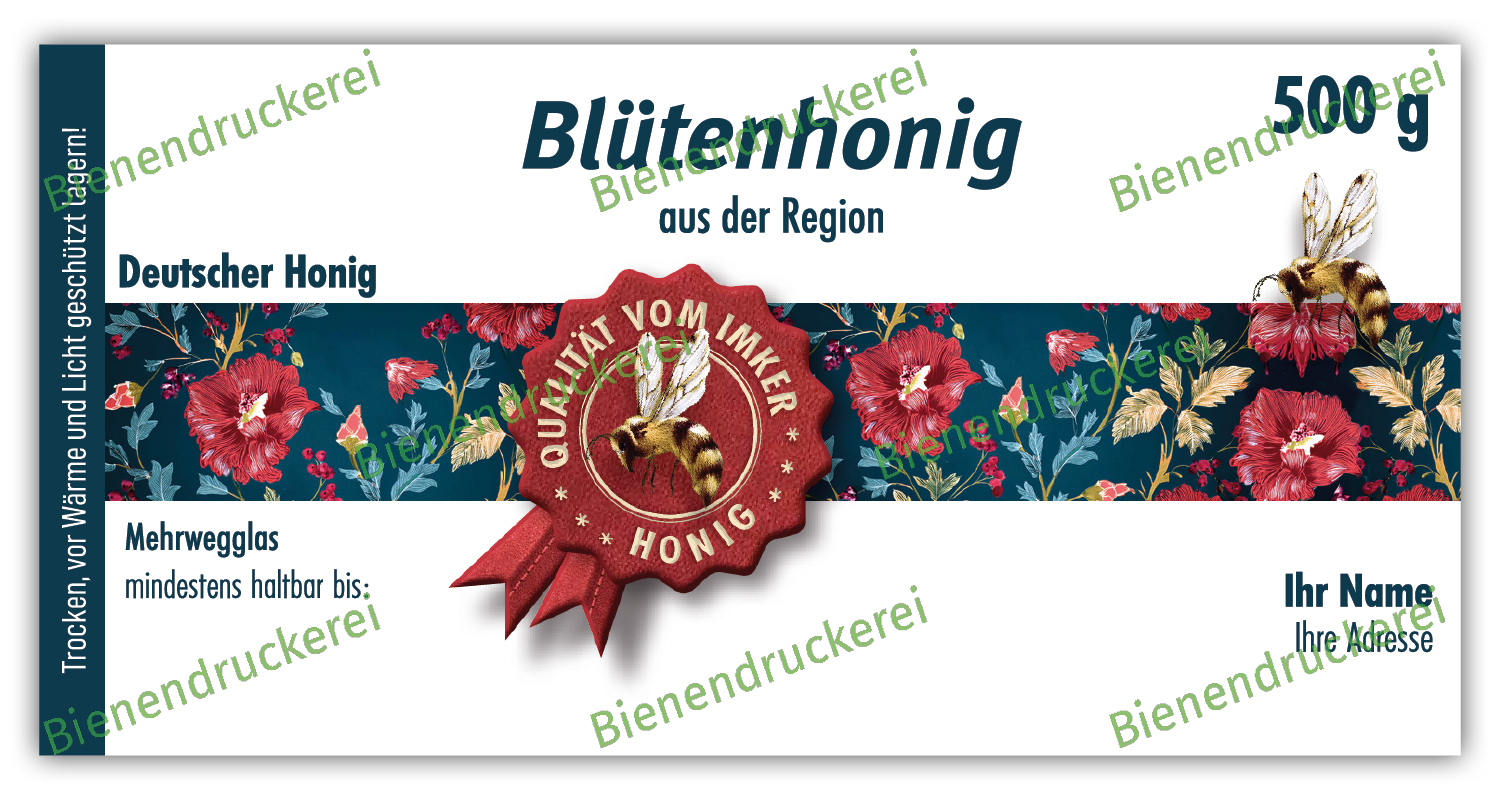 Artikelbild 1 des Artikels “Honigglas Etikett Motiv 342 “