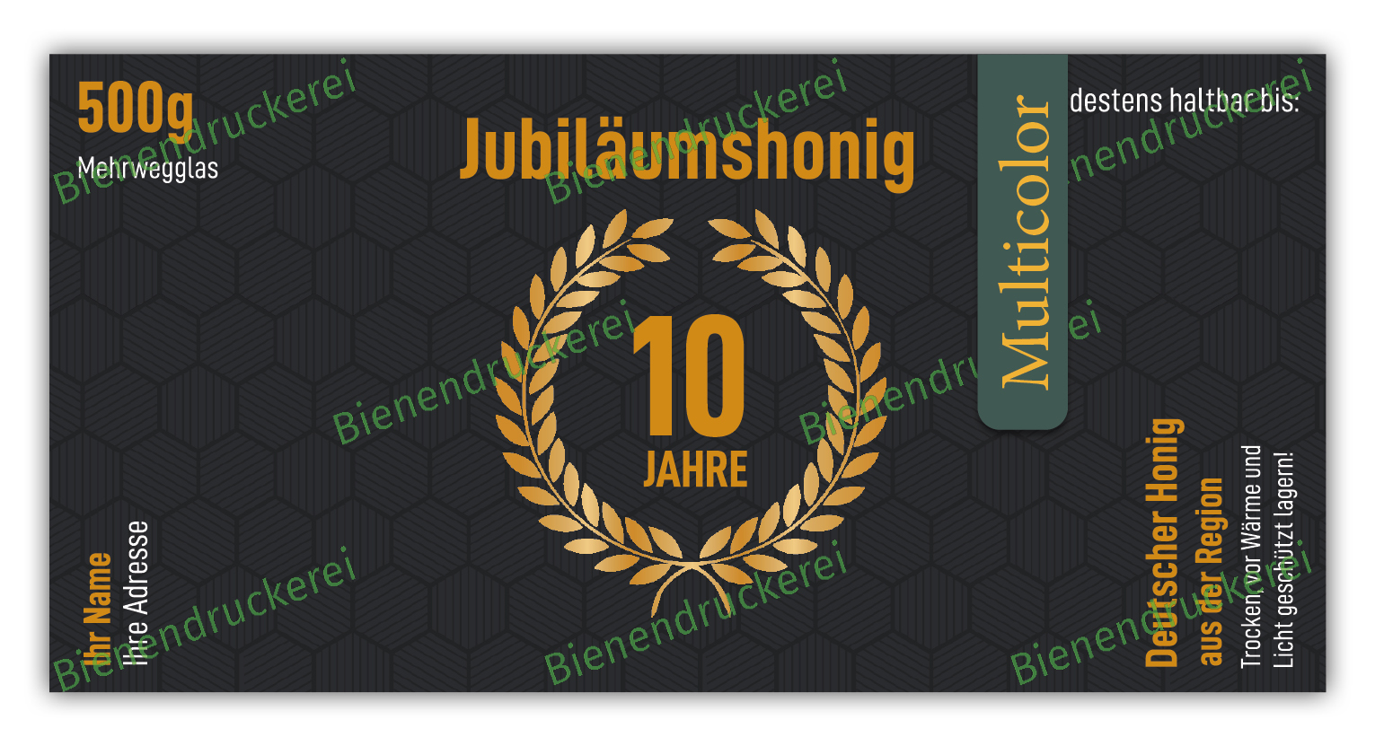 Artikelbild 1 des Artikels “Honigglas Etikett Motiv 353 “