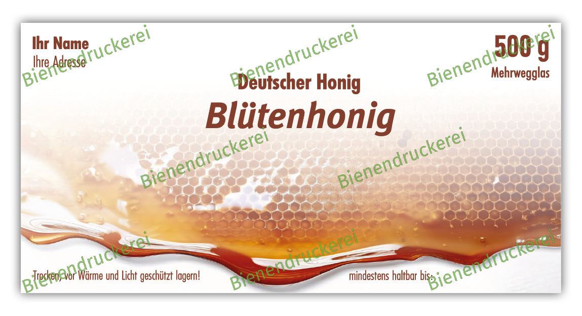 Artikelbild 1 des Artikels “Honigglas Etikett Motiv 366 “