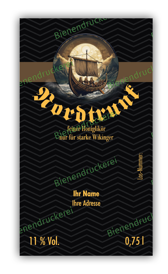 Artikelbild 1 des Artikels “Honiglikör-Etikett 6100 “