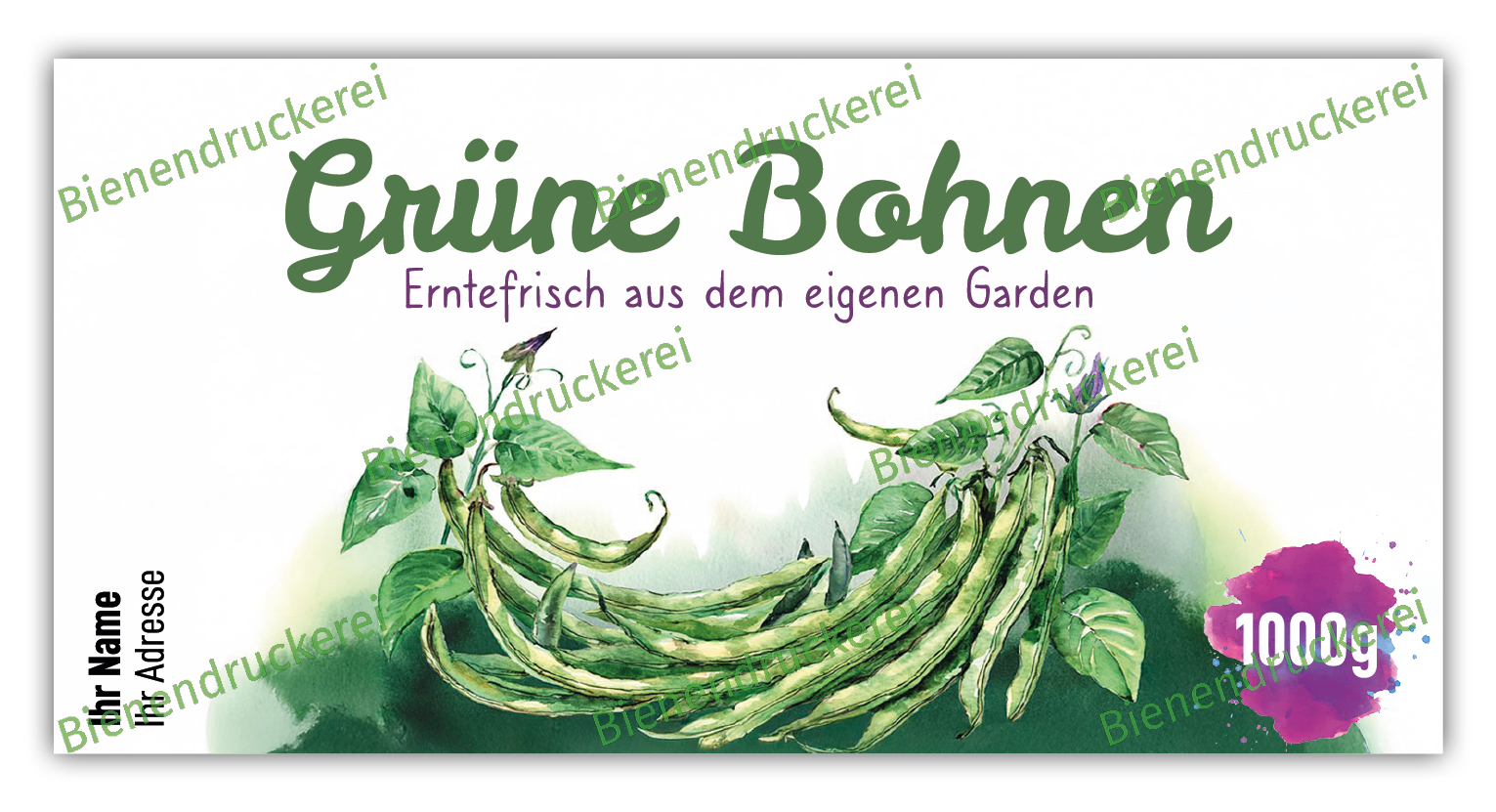 Artikelbild 1 des Artikels “Gemüse Etikett Motiv 730 “