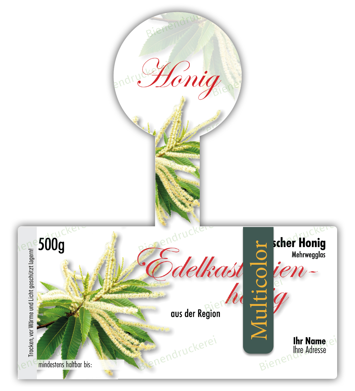 Artikelbild 1 des Artikels “Motiv 121 Siegeletikett - Multicolor “