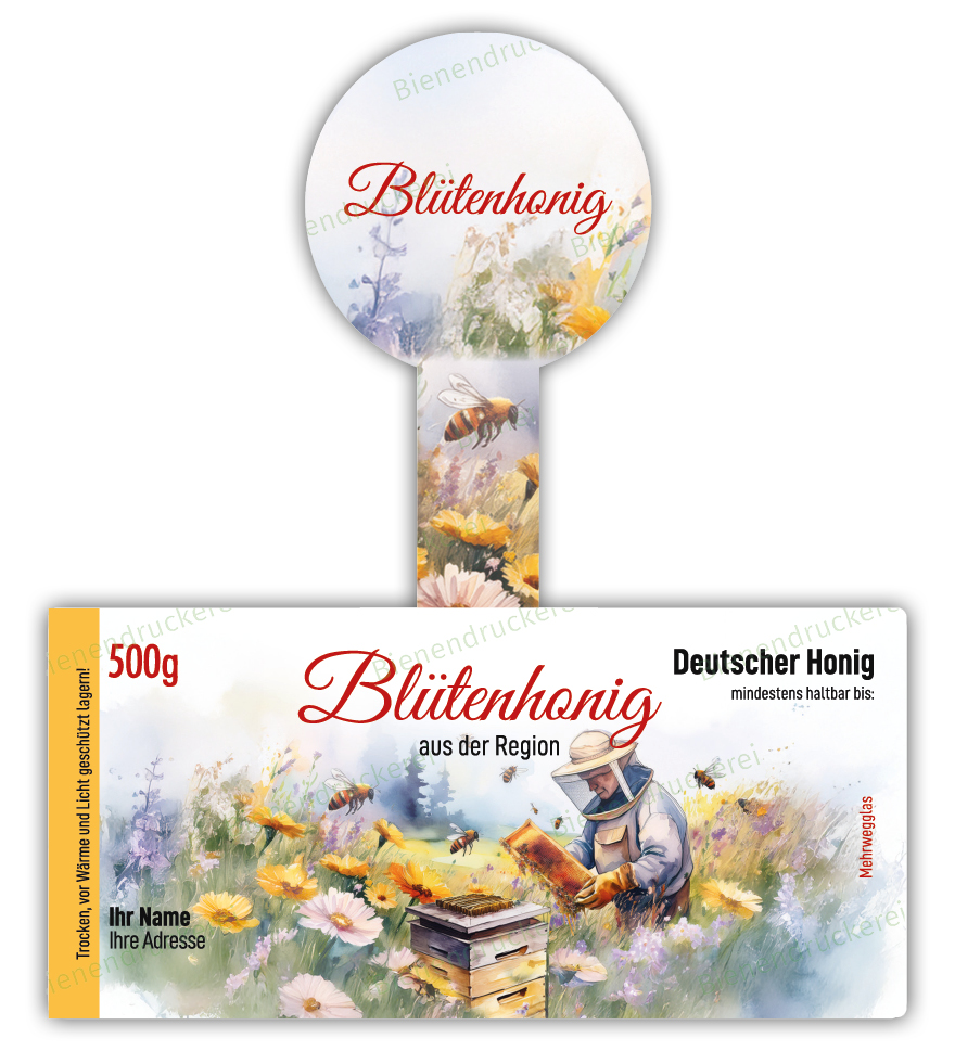 Artikelbild 1 des Artikels “Motiv 356 Siegeletikett 500g Siegel-Klassisch“