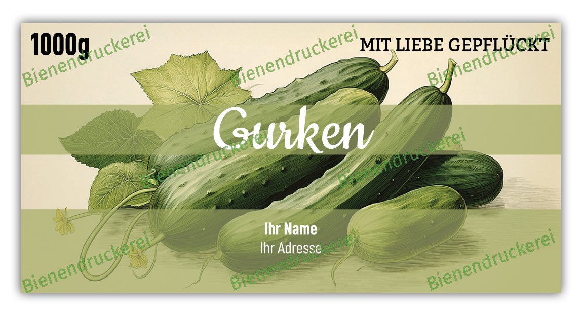 Artikelbild 1 des Artikels “Gemüse Etikett Motiv 720 “