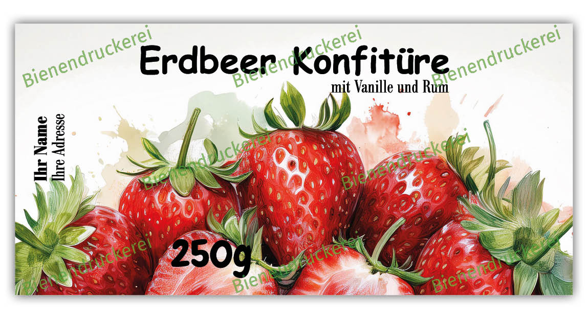 Artikelbild 1 des Artikels “Marmelade Etikett Motiv 802 “