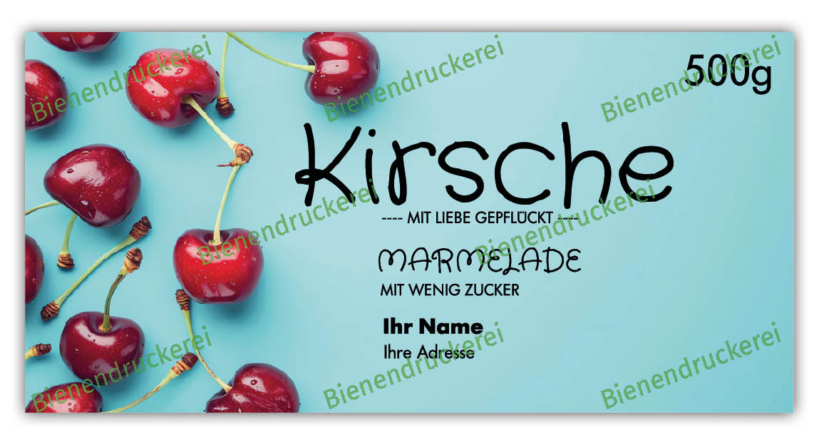 Artikelbild 1 des Artikels “Marmelade Etikett Motiv 820 “