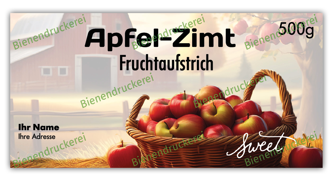 Artikelbild 1 des Artikels “Marmelade Etikett Motiv 840 “