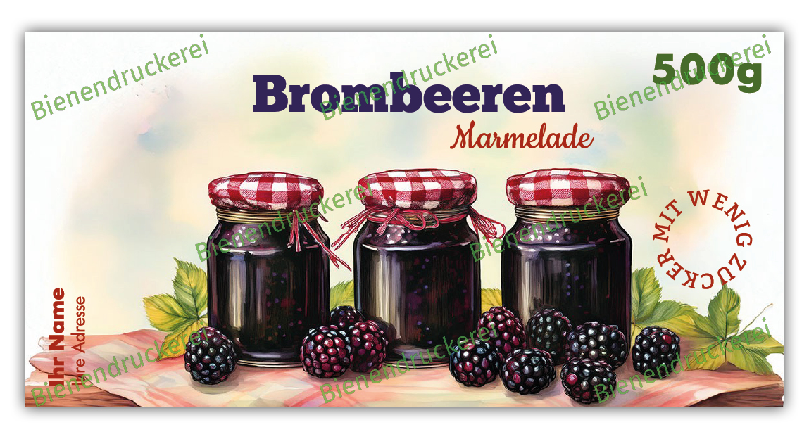 Artikelbild 1 des Artikels “Marmelade Etikett Motiv 870 “
