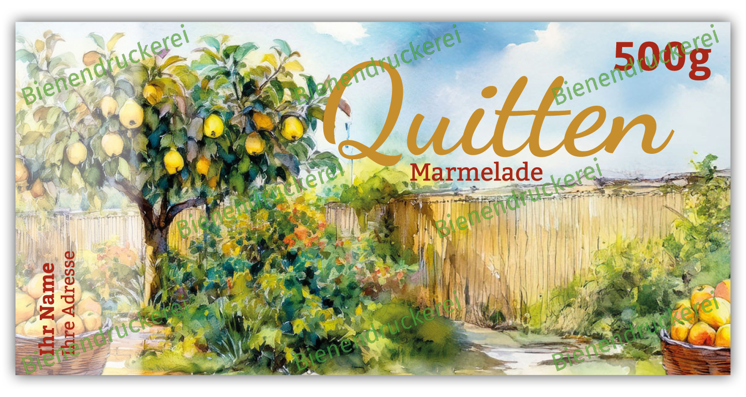 Artikelbild 1 des Artikels “Marmelade Etikett Motiv 920 “