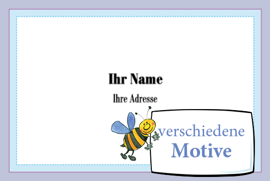 Artikelbild 1 des Artikels “Visitenkarten Eigenentwurf - zweiseitig “